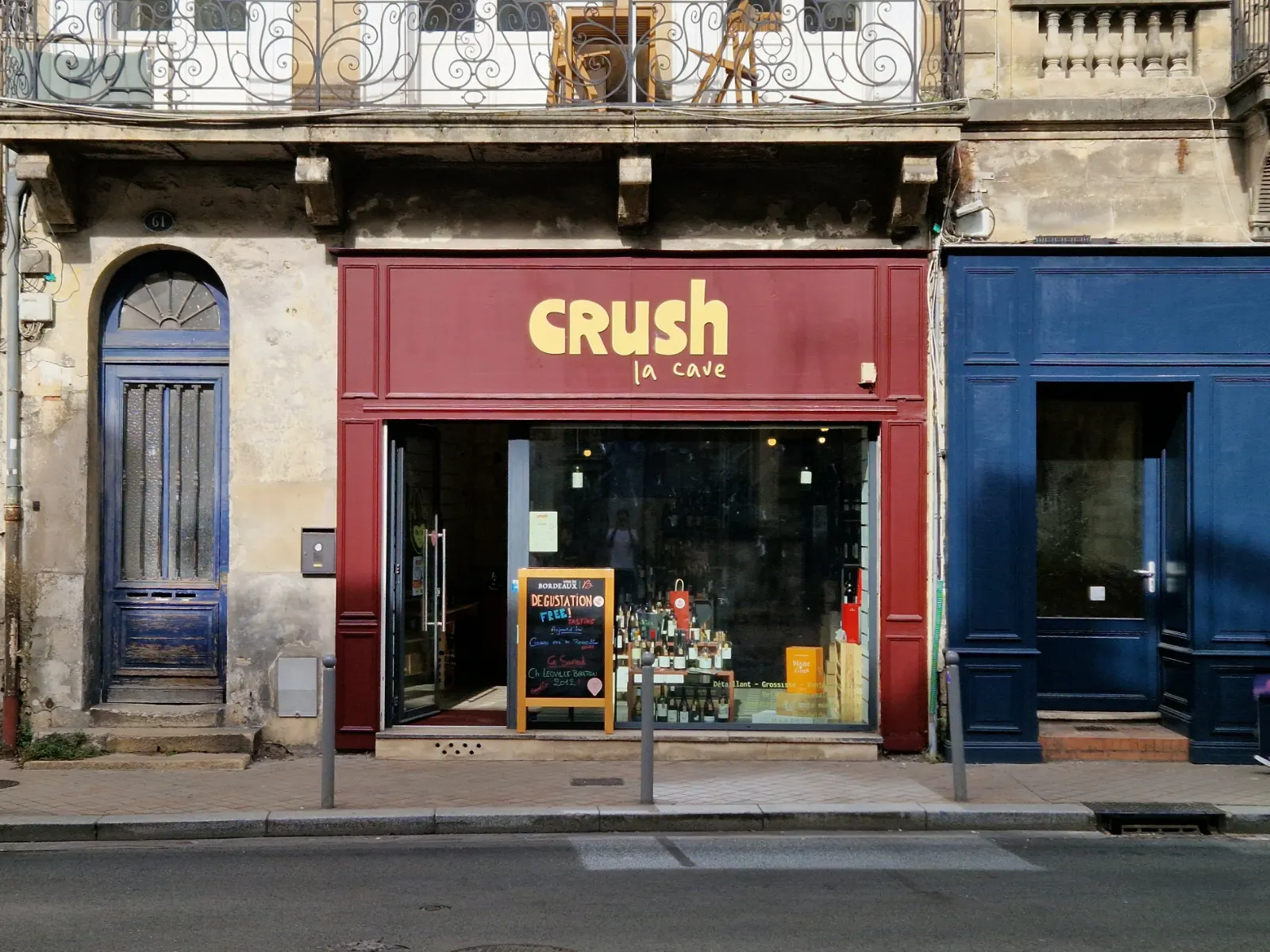 Devanture du magasin