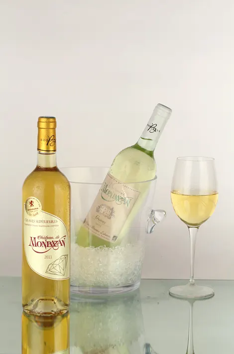 Bouteille liquoreux et graves blanc sec
