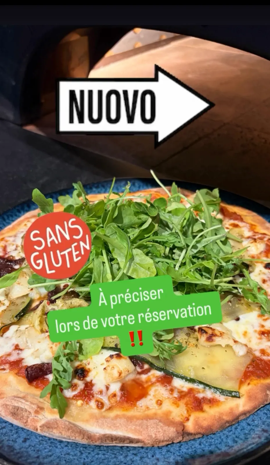 Pizza sans gluten
