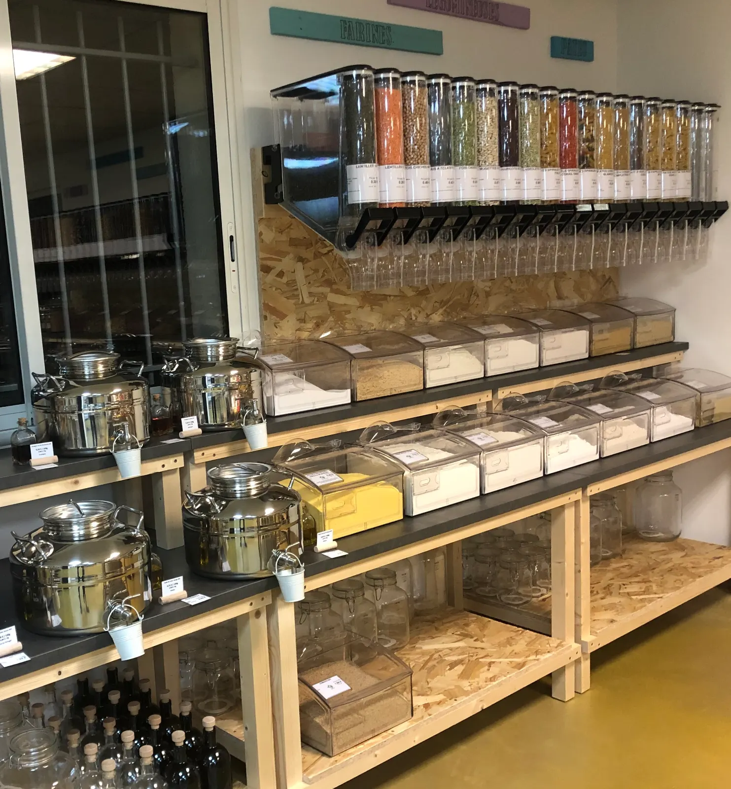 huiles, vinaigres, farines du Médoc ...