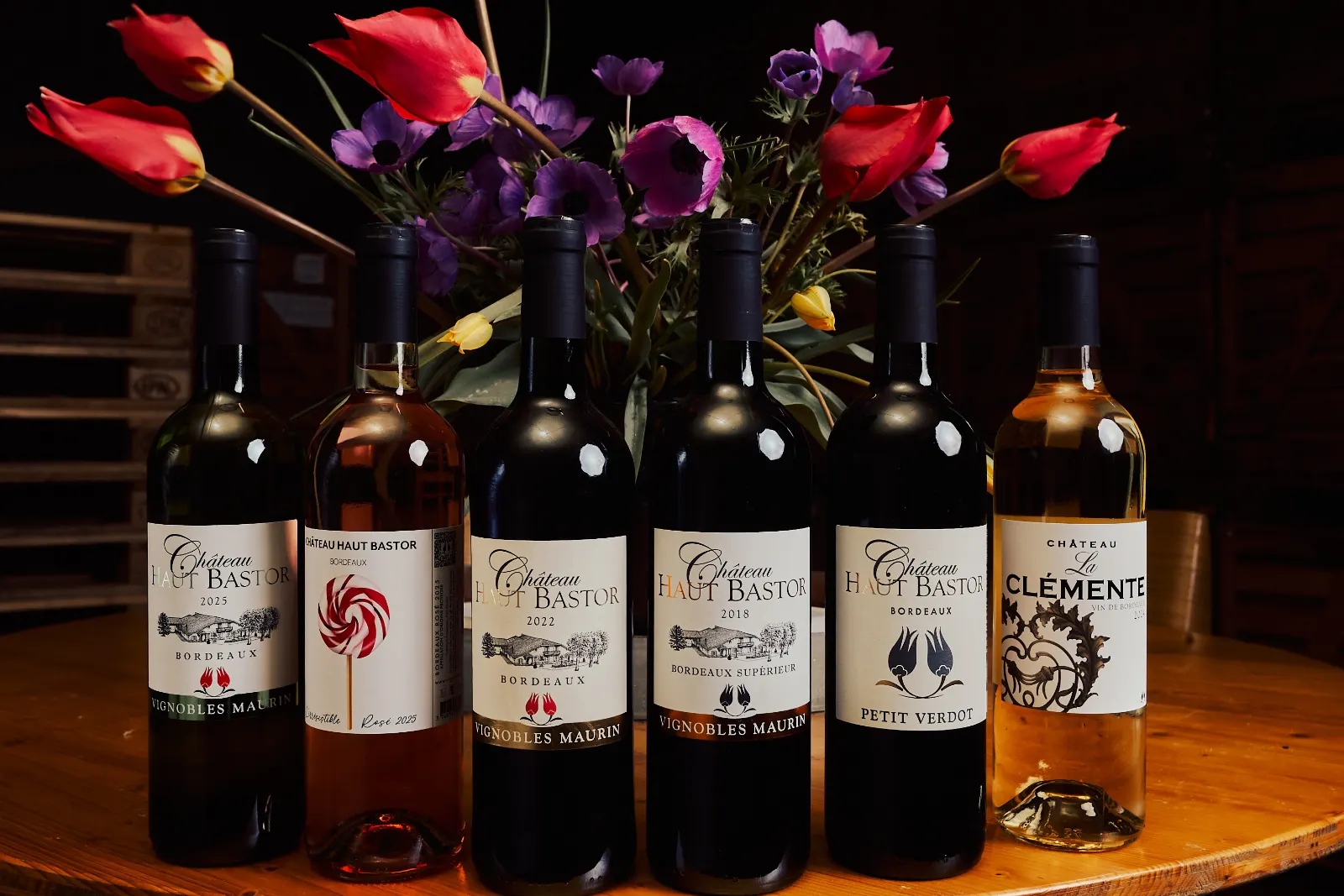 La gamme de nos vins de Bordeaux