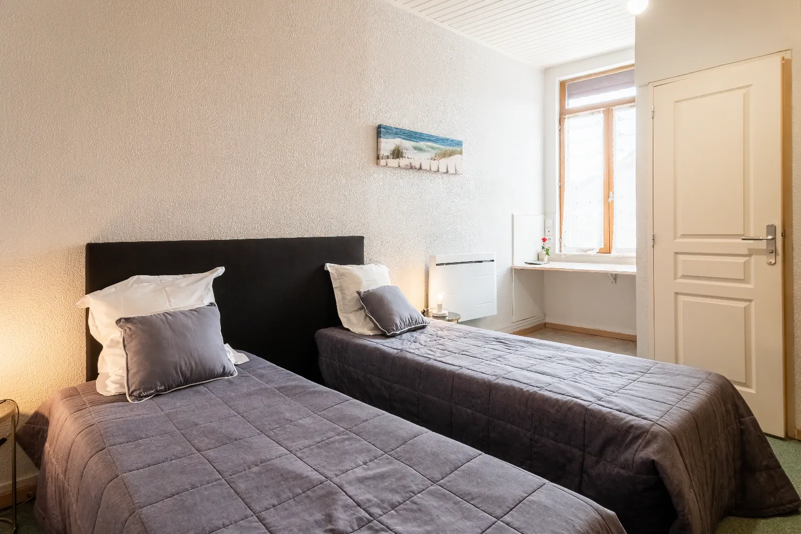 Chambre à lits jumeaux