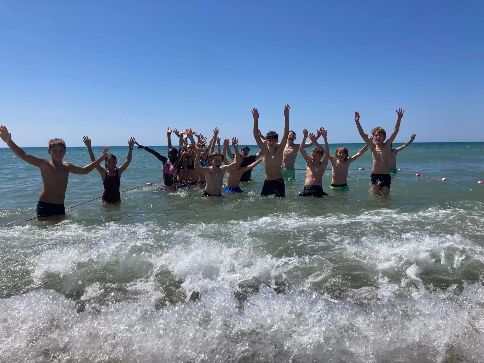 Baignade tous les jours